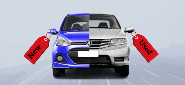 new vs used car